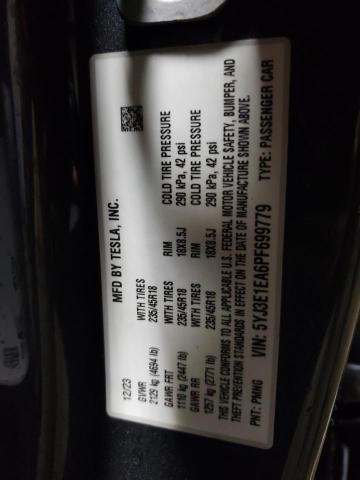 2023 TESLA MODEL 3 - 5YJ3E1EA6PF699779