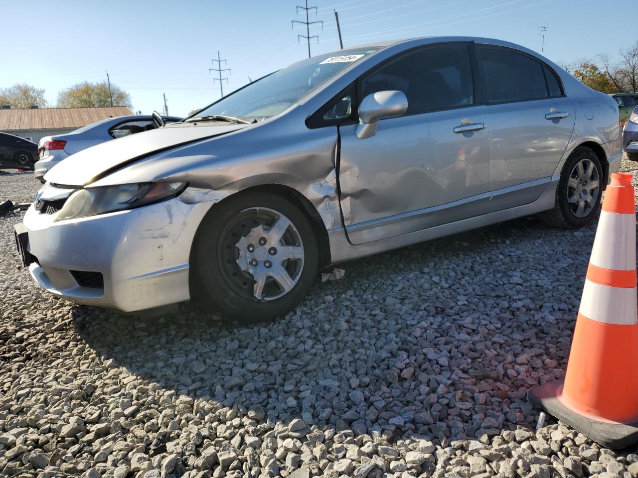 Lot #3029350729 2010 HONDA CIVIC LX