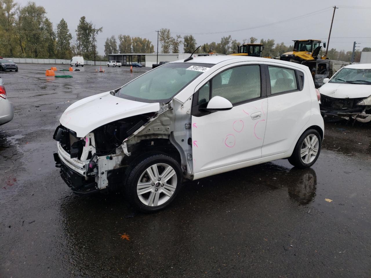 Lot #2979513569 2014 CHEVROLET SPARK 1LT