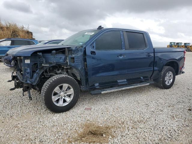 CHEVROLET SILVERADO 2019 blue  gas 1GCUYDEDXKZ326691 photo #1