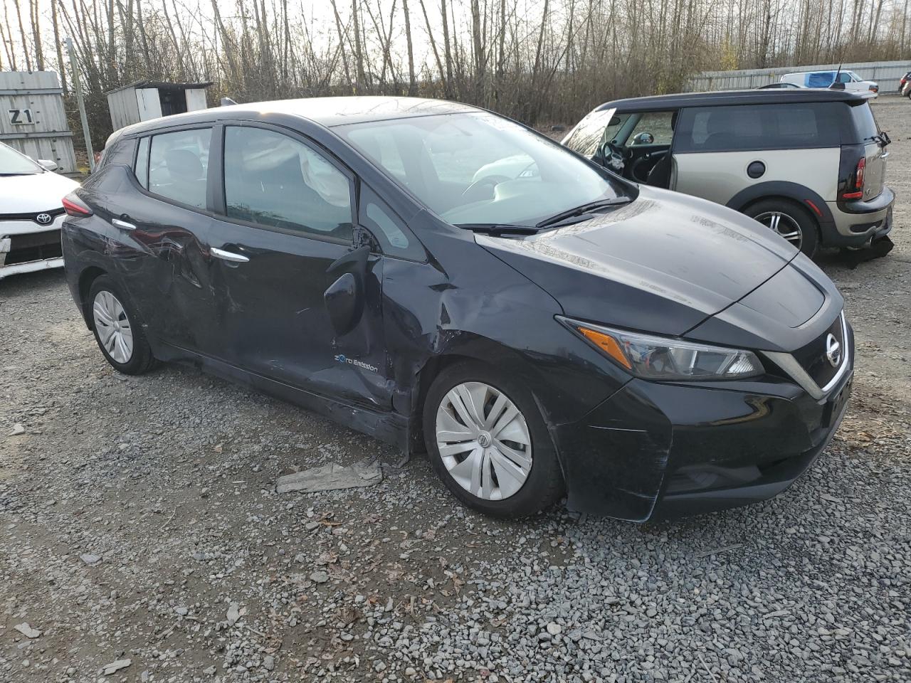 Lot #2962503803 2018 NISSAN LEAF S