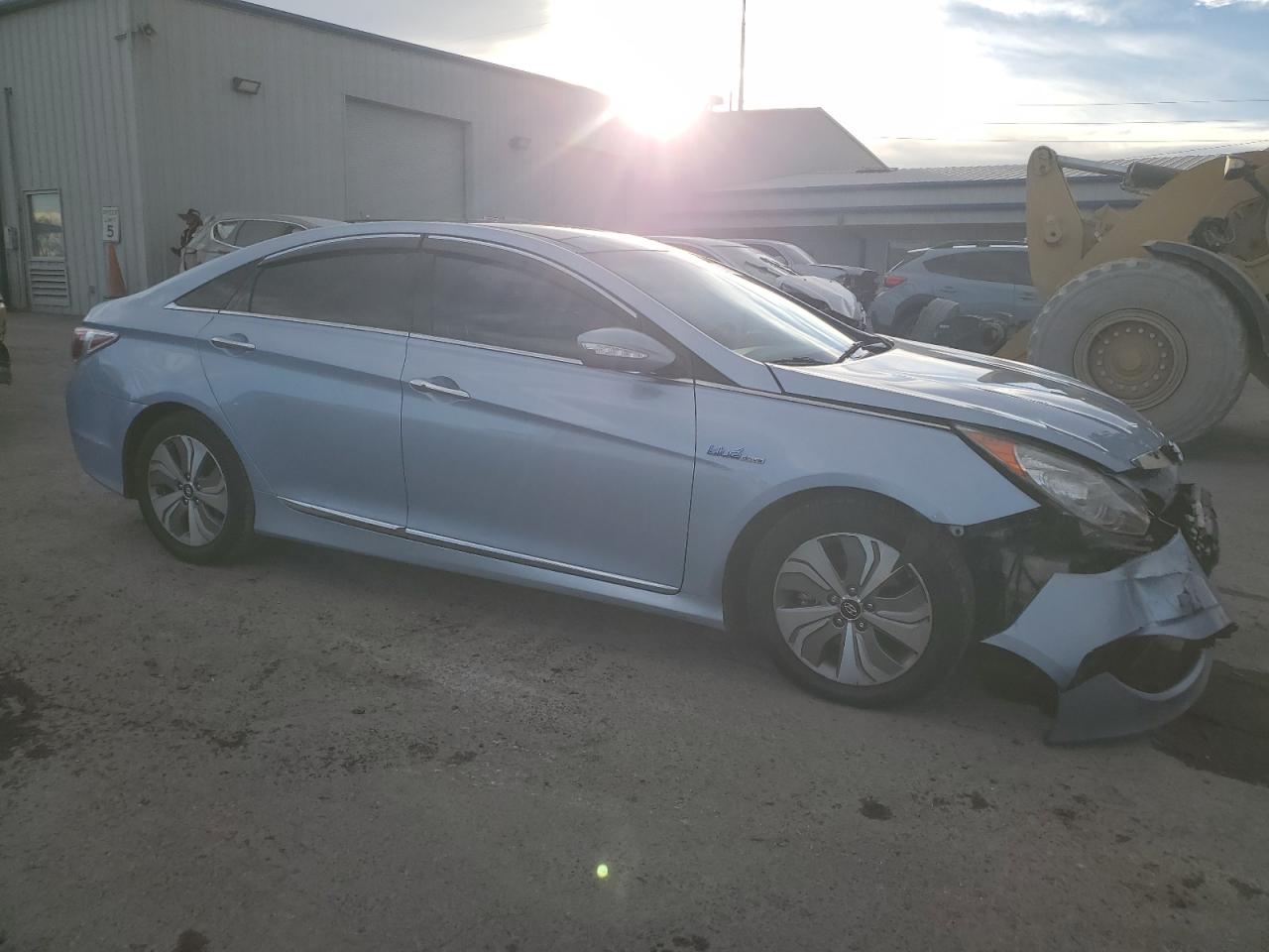 Lot #3006651385 2013 HYUNDAI SONATA HYB