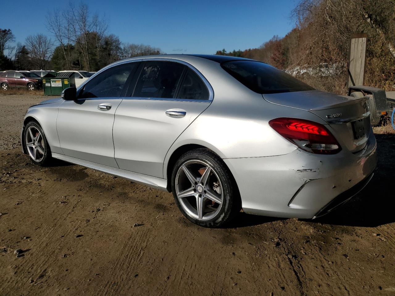 Lot #2974337471 2016 MERCEDES-BENZ C 300 4MAT