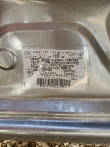 2017 NISSAN VERSA NOTE - 3N1CE2CP2HL378986