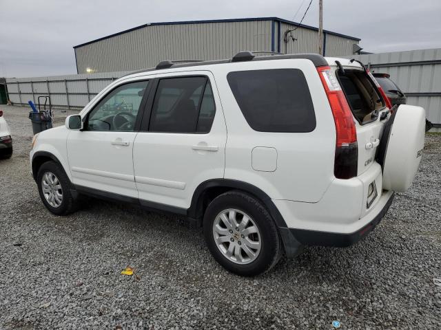 HONDA CR-V SE 2005 white  gas SHSRD78935U336198 photo #3