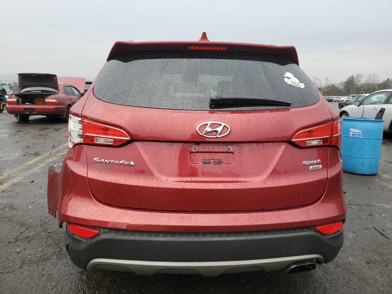 Lot #3033236894 2015 HYUNDAI SANTA FE S