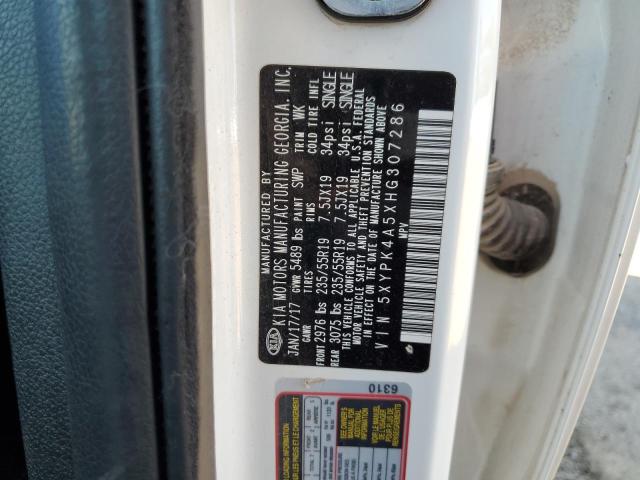 2017 KIA SORENTO SX - 5XYPK4A5XHG307286