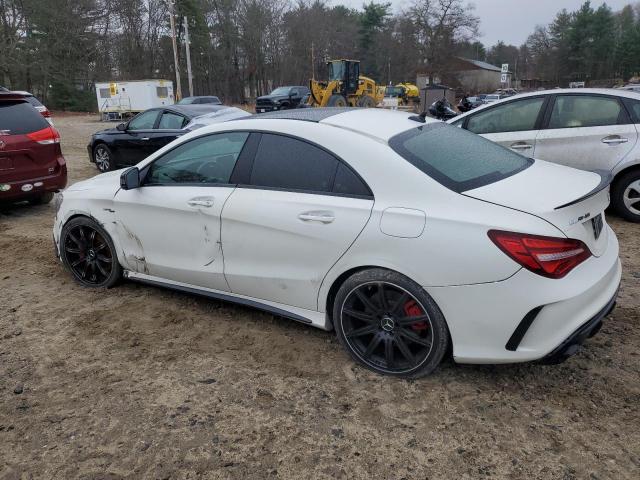 MERCEDES-BENZ CLA 45 AMG 2018 white  gas WDDSJ5CB6JN541063 photo #3