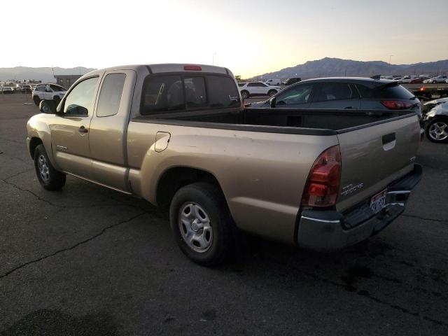 TOYOTA TACOMA ACC 2006 tan club cab gas 5TETX22N36Z281832 photo #3