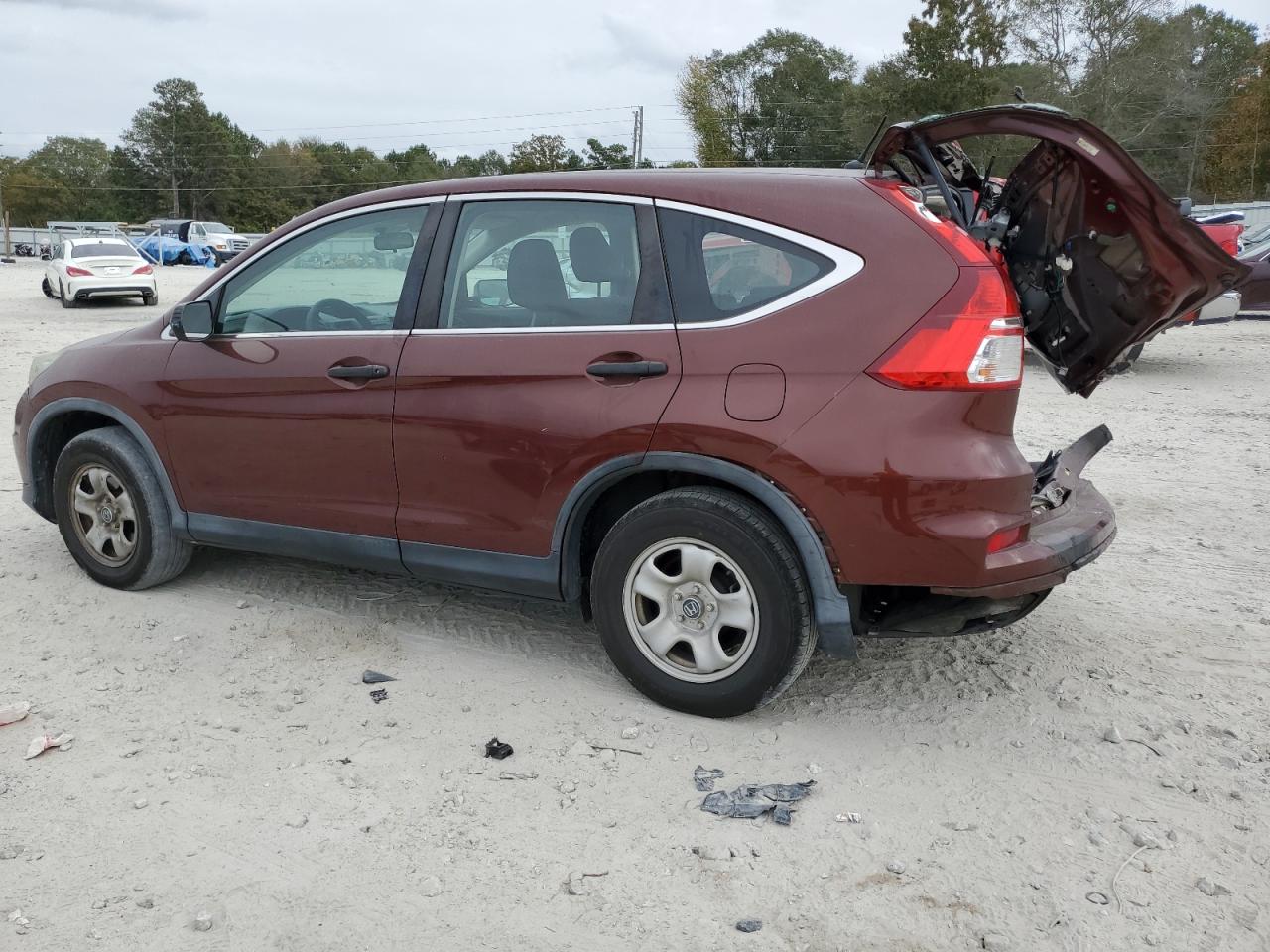 Lot #2989227650 2015 HONDA CR-V LX