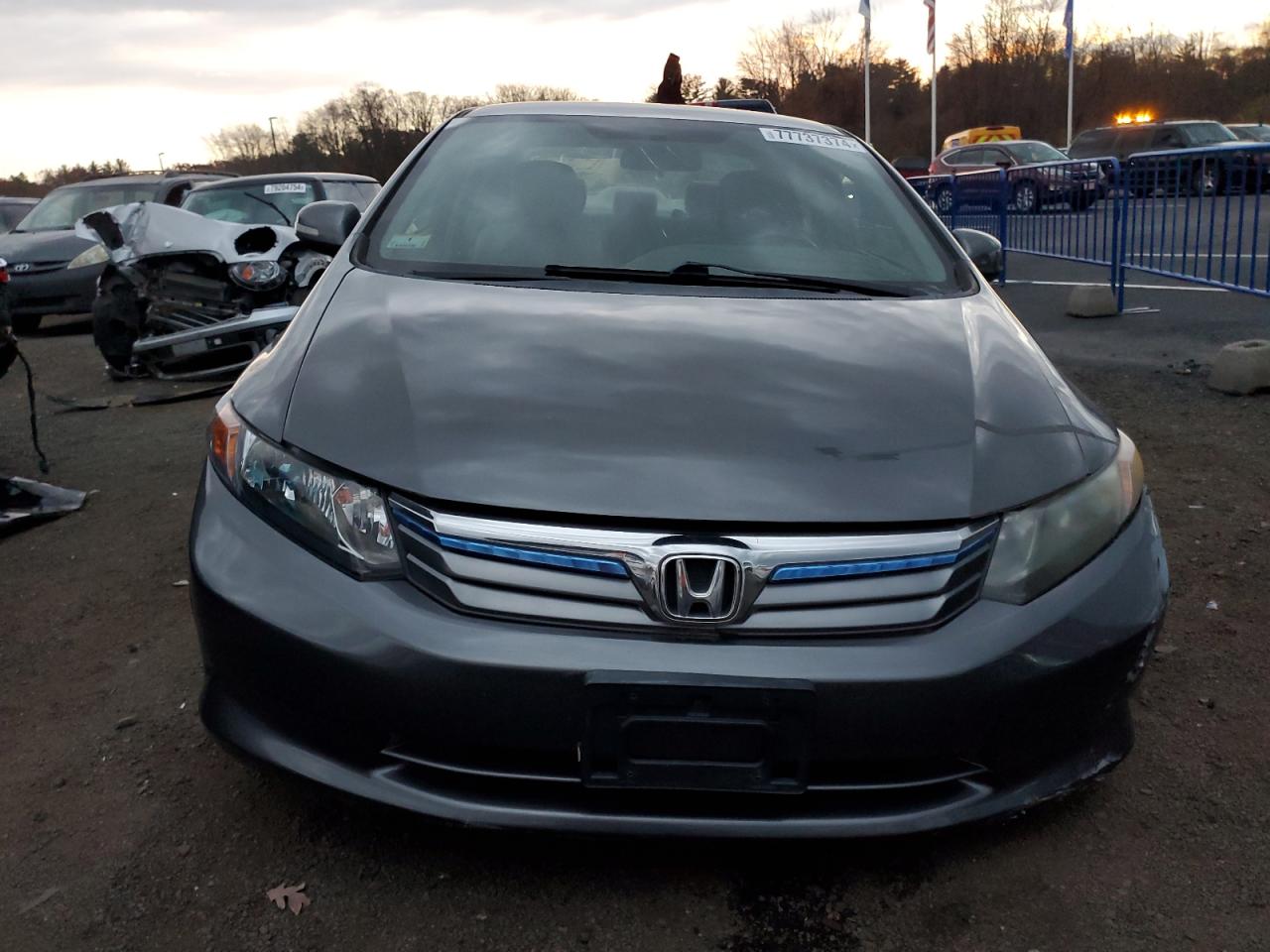 Lot #2958202539 2012 HONDA CIVIC HYBR