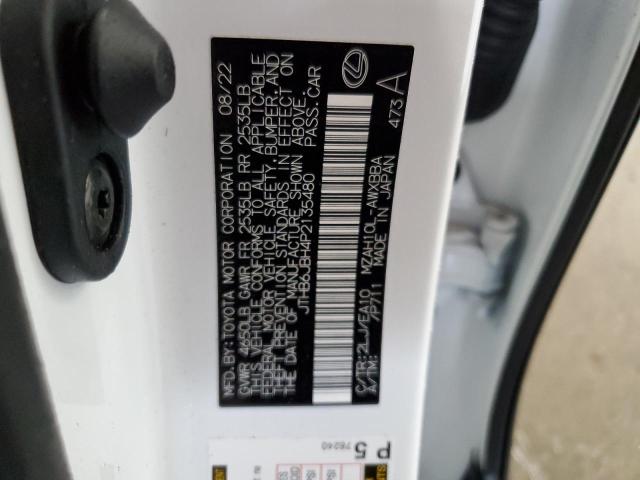 2023 LEXUS UX 250H BA JTHB6JBH4P2135480