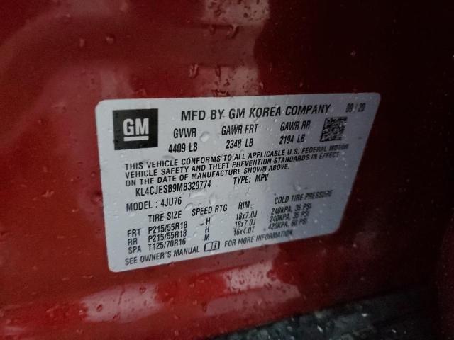 2021 BUICK ENCORE PRE - KL4CJESB9MB329774