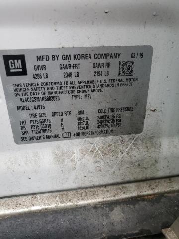 2019 BUICK ENCORE ESS - KL4CJCSM1KB883023