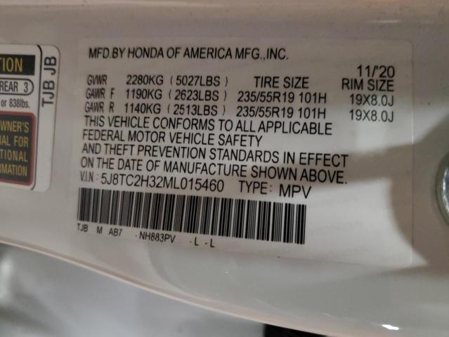 2021 ACURA RDX - 5J8TC2H32ML015460