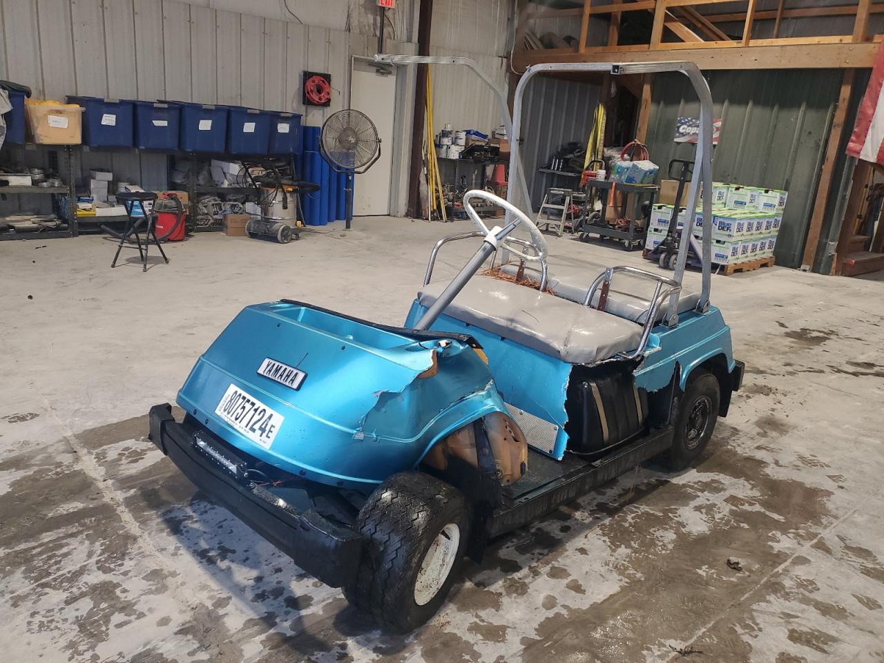 Lot #2976629582 1993 YAMAHA GOLF CART