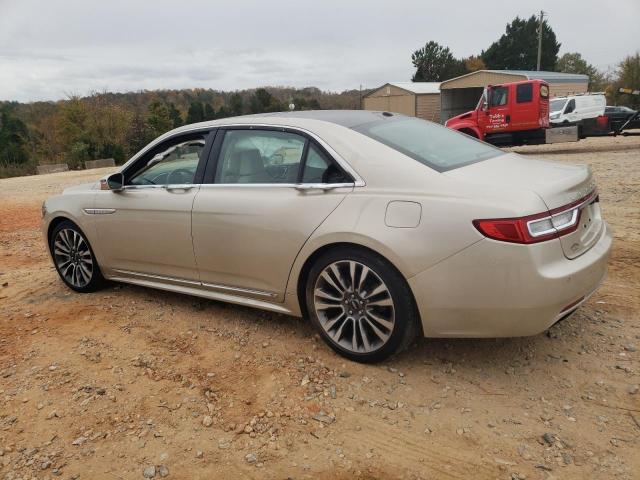 LINCOLN CONTINENTA 2017 gold  gas 1LN6L9NC3H5624409 photo #3