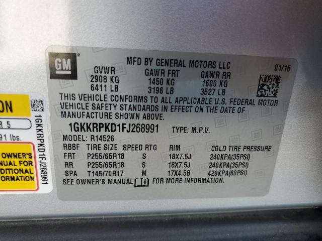 2015 GMC ACADIA SLE - 1GKKRPKD1FJ268991