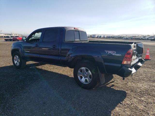 TOYOTA TACOMA DOU 2007 blue  gas 5TEKU72N37Z439380 photo #3