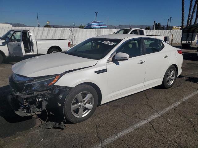 KIA OPTIMA LX 2014 white  gas 5XXGM4A72EG303356 photo #1