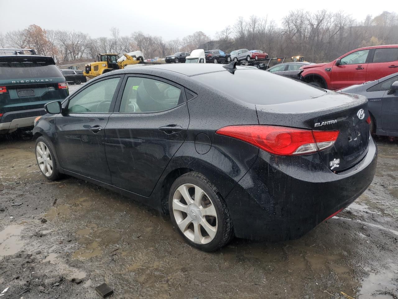 Lot #3033235810 2012 HYUNDAI ELANTRA GL