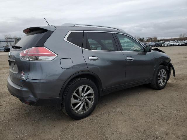 NISSAN ROGUE S 2015 gray  gas 5N1AT2MV4FC750565 photo #4