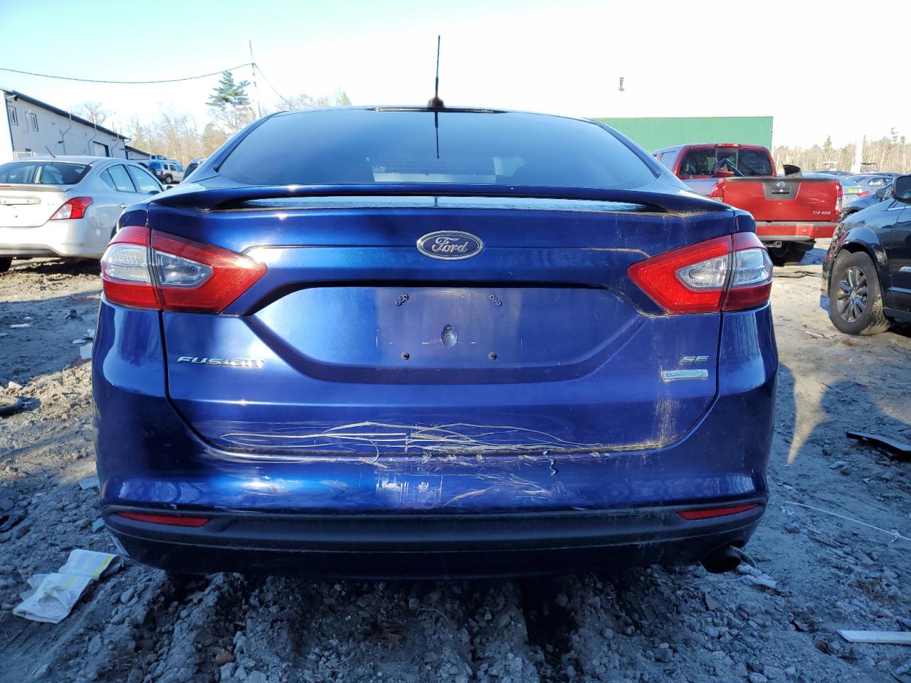 Lot #3033123986 2014 FORD FUSION SE