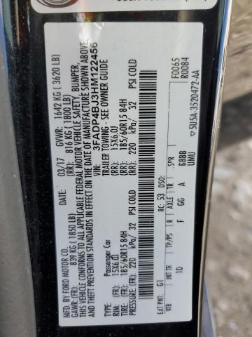 2017 FORD FIESTA SE - 3FADP4BJ3HM122456