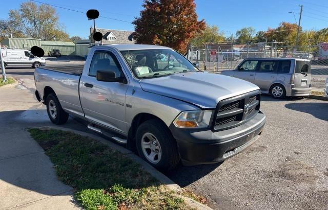 DODGE RAM 1500 S 2012 silver pickup gas 3C6JD6DT6CG143154 photo #1