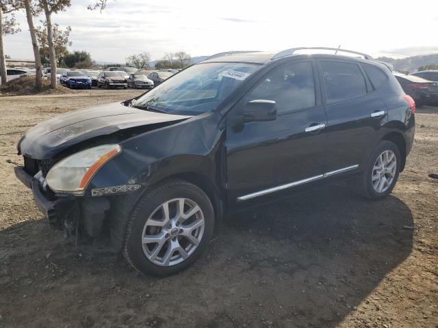 NISSAN ROGUE S 2011 black  gas JN8AS5MT1BW154978 photo #1