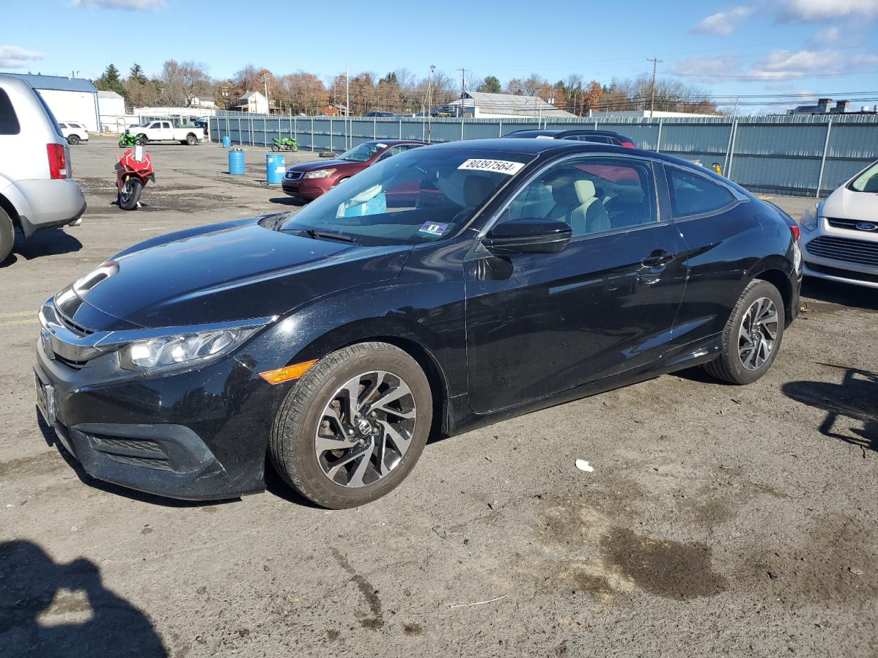 Lot #2991612094 2017 HONDA CIVIC LX