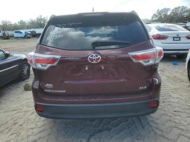 VIN 5TDKKRFH4GS182457 2016 Toyota Highlander, Xle no.6