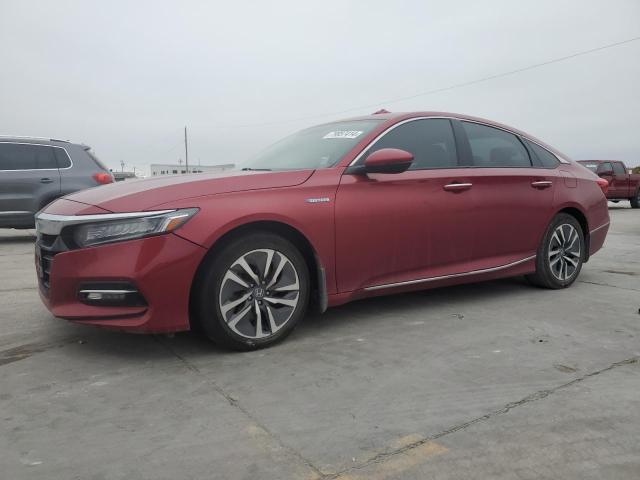 HONDA ACCORD TOU 2018 red  hybrid engine 1HGCV3F93JA006345 photo #1