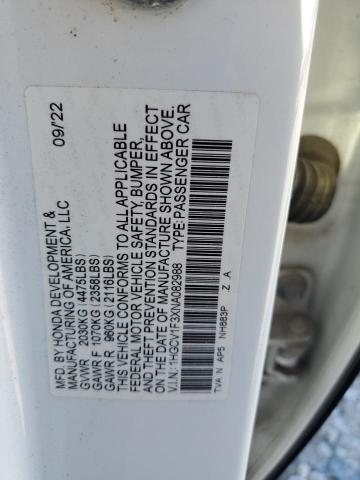 2022 HONDA ACCORD SPO - 1HGCV1F3XNA082988