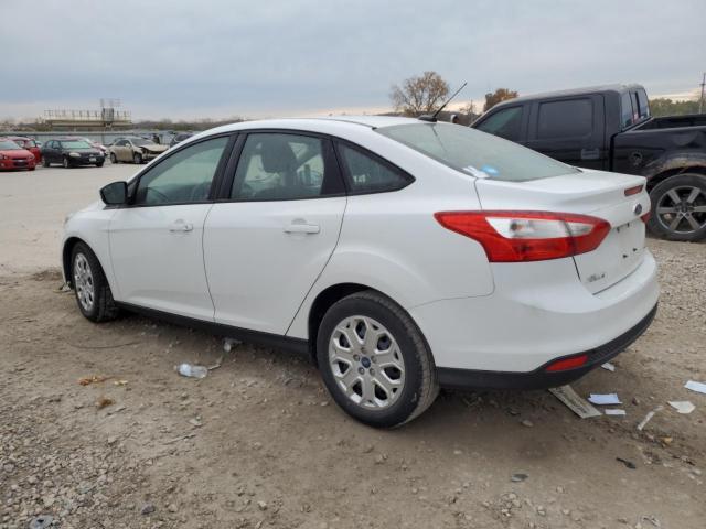 FORD FOCUS SE 2012 white  gas 1FAHP3F24CL227970 photo #3