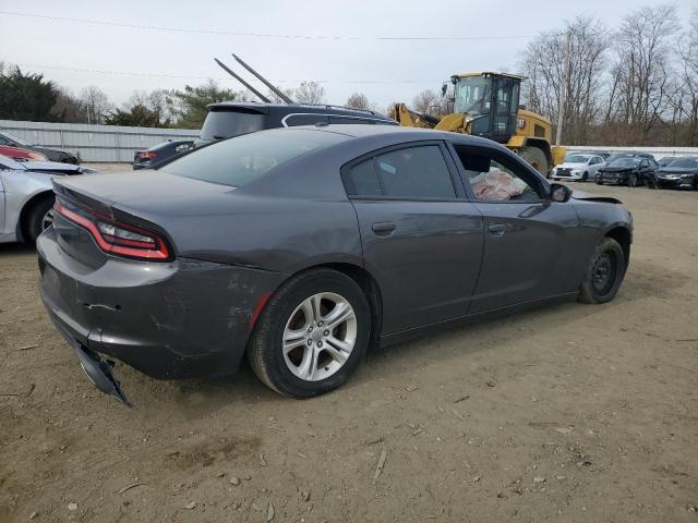 DODGE CHARGER SX 2019 gray  flexible fuel 2C3CDXBG1KH640838 photo #4