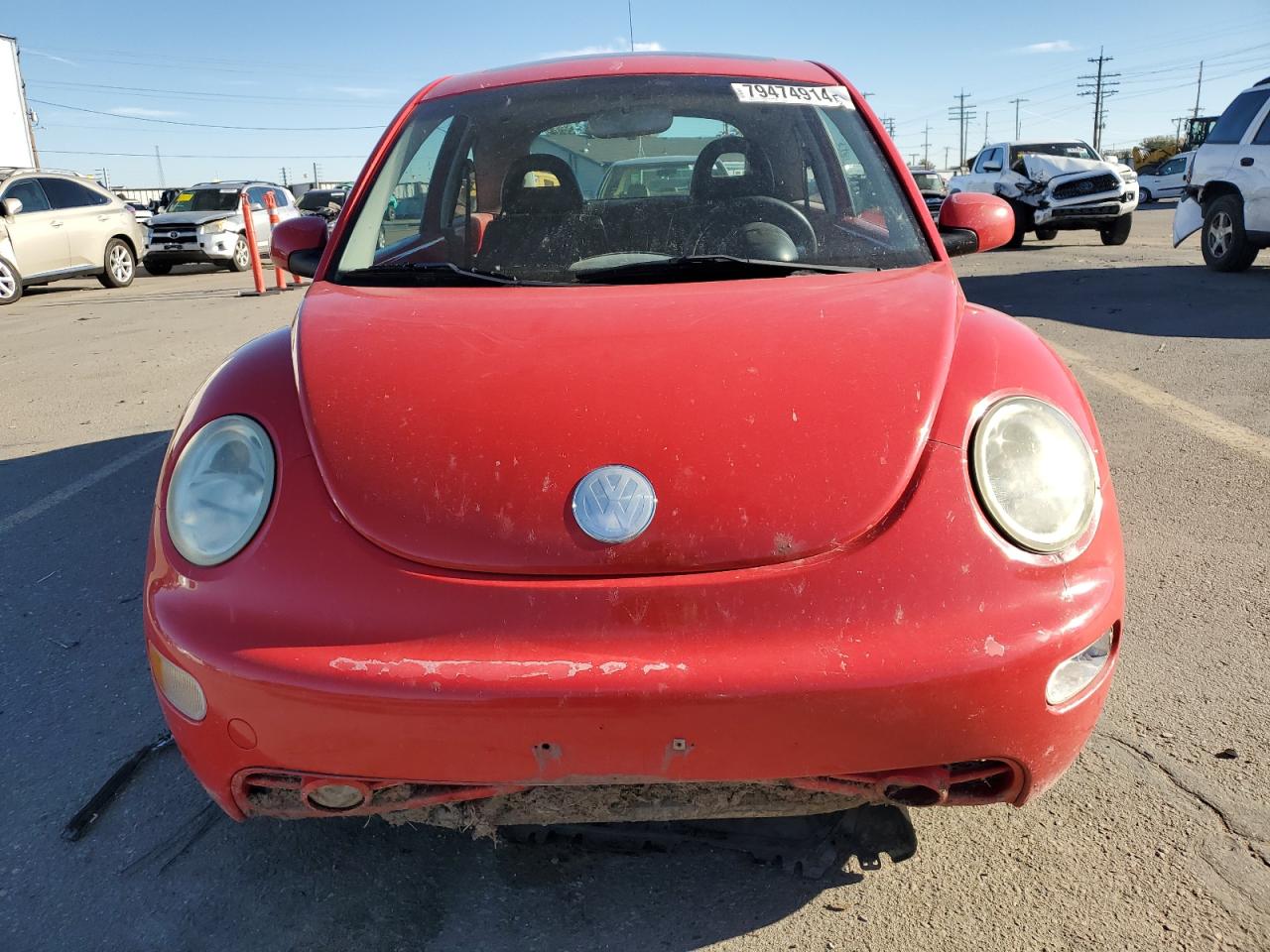 Lot #2991662007 2002 VOLKSWAGEN NEW BEETLE