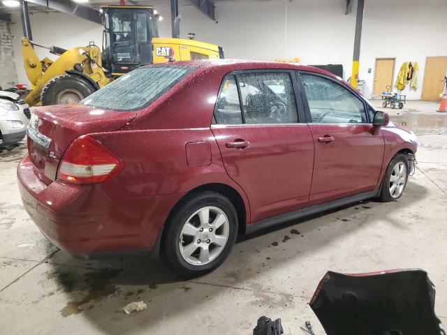 NISSAN VERSA S 2008 red sedan 4d gas 3N1BC11E38L391839 photo #4