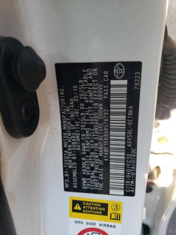 2016 TOYOTA CAMRY LE - 4T4BF1FK8GR578793