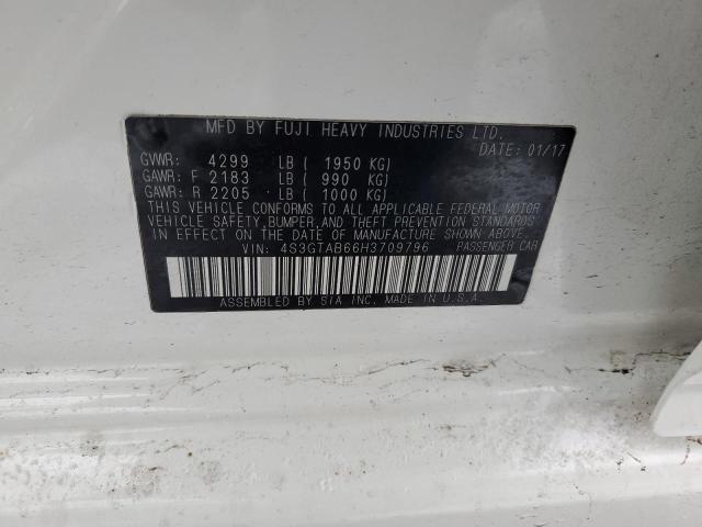 2017 SUBARU IMPREZA PR - 4S3GTAB66H3709796