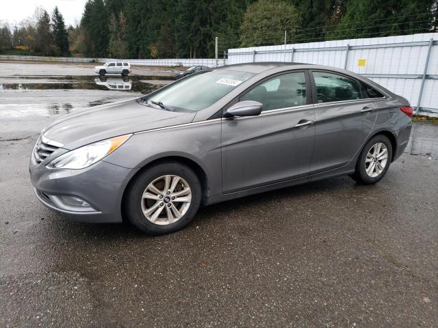 HYUNDAI SONATA GLS 2013 gray sedan 4d gas 5NPEB4AC3DH621144 photo #1