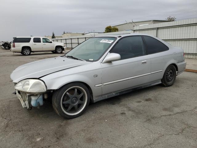 HONDA CIVIC EX 1997 silver  gas 1HGEJ8143VL132714 photo #1