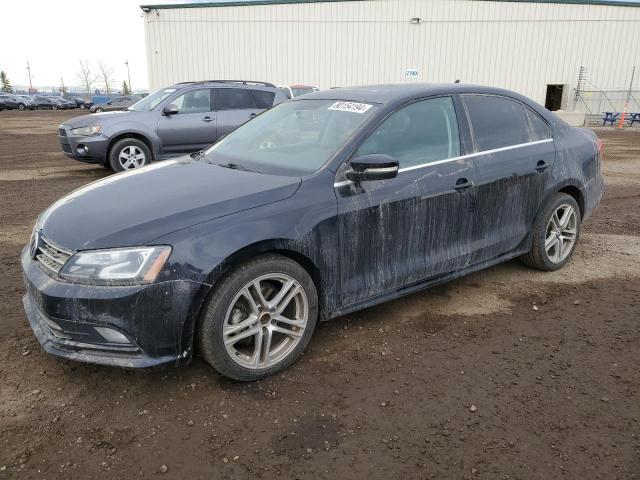 VOLKSWAGEN JETTA SEL 2015 blue sedan 4d gas 3VWL07AJ2FM268872 photo #1