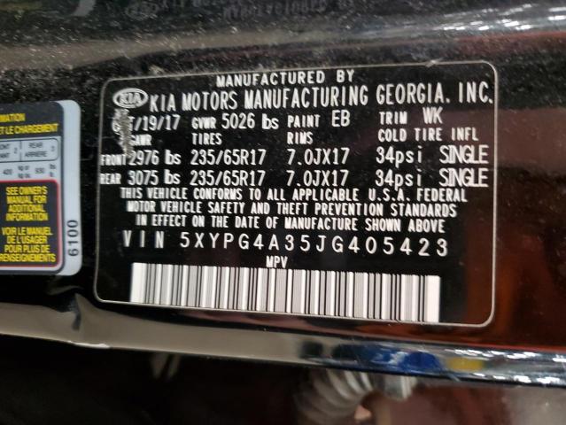 2018 KIA SORENTO LX - 5XYPG4A35JG405423