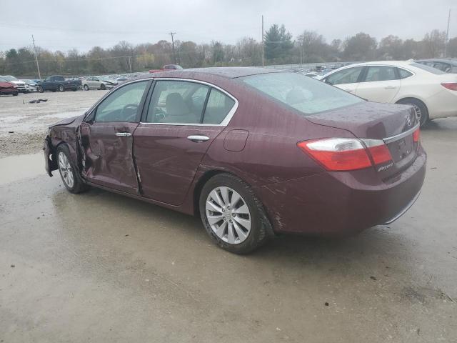 HONDA ACCORD EX 2013 burgundy  gas 1HGCR2F73DA150544 photo #3