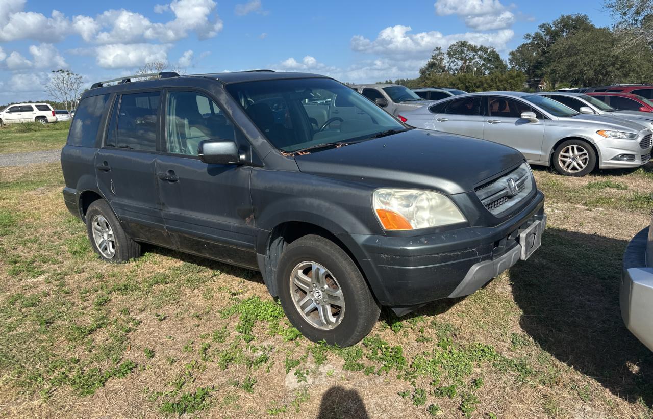 Lot #2976253509 2004 HONDA PILOT EXL