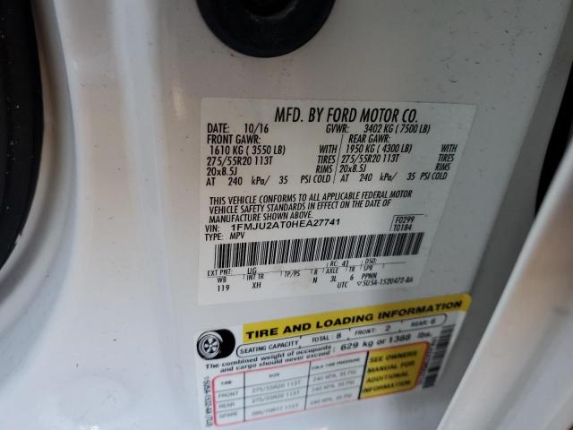 2017 FORD EXPEDITION - 1FMJU2AT0HEA27741