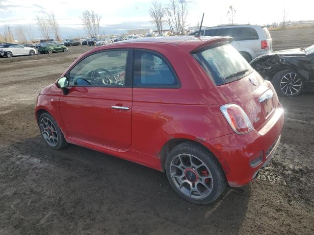 FIAT 500 SPORT 2012 red hatchbac gas 3C3CFFBR5CT123329 photo #3