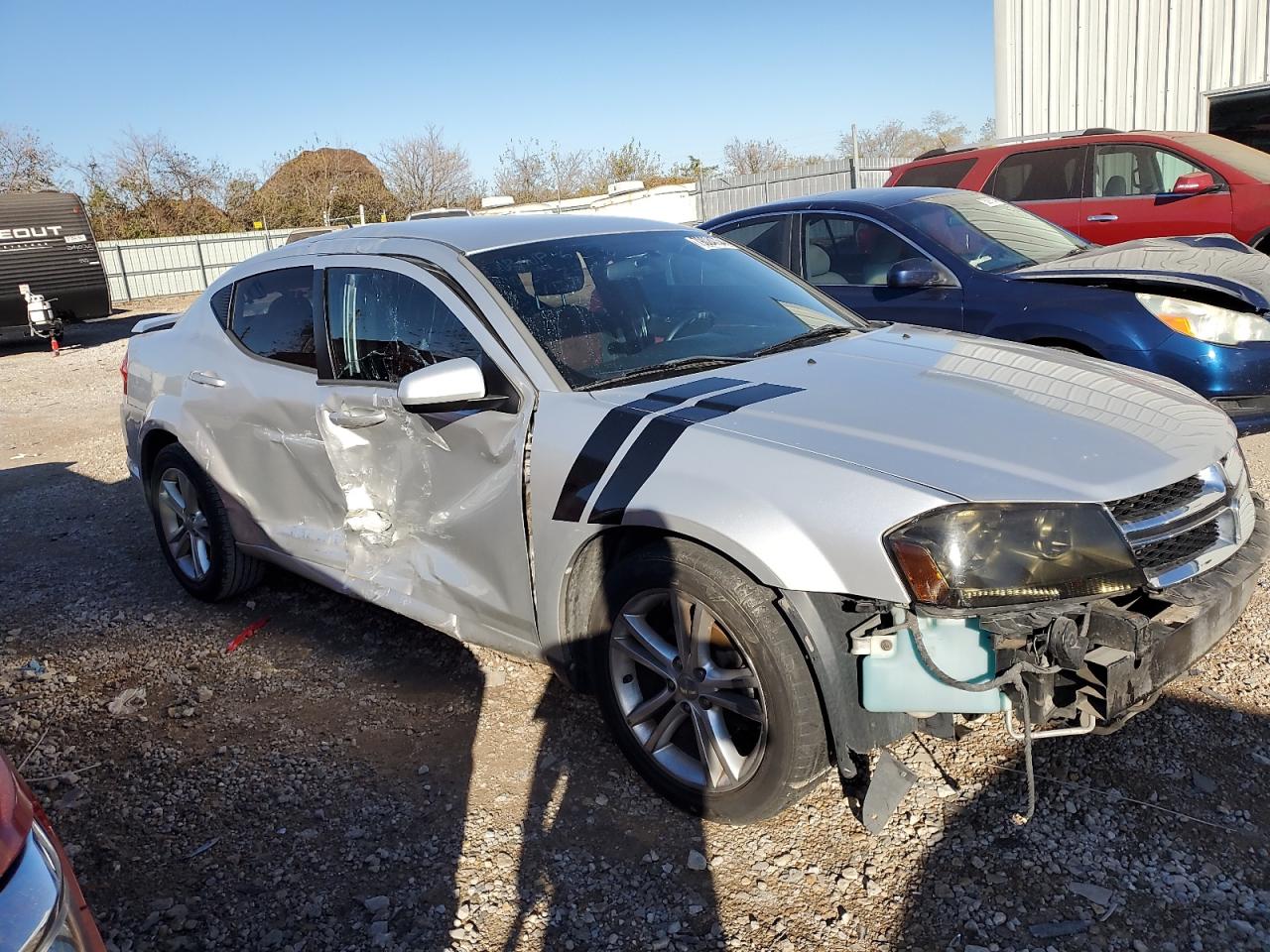 Lot #2977291586 2011 DODGE AVENGER MA