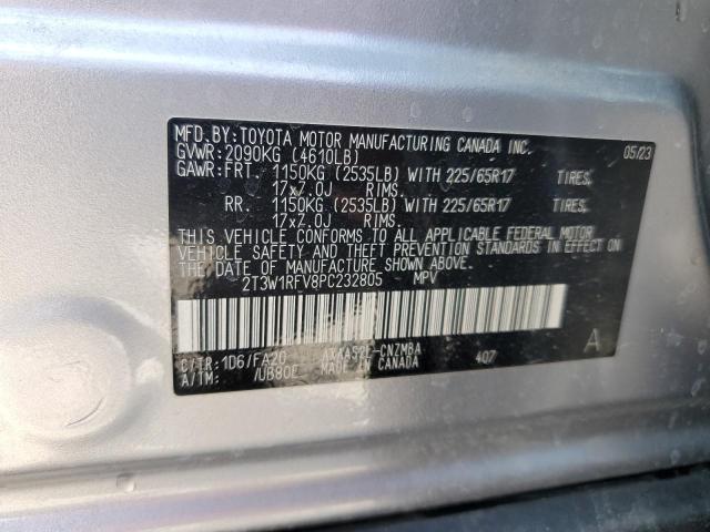 2023 TOYOTA RAV4 XLE - 2T3W1RFV8PC232805
